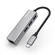 USB C إيثرنت محور إيثرنت محول 1000 Mbit / ثانية