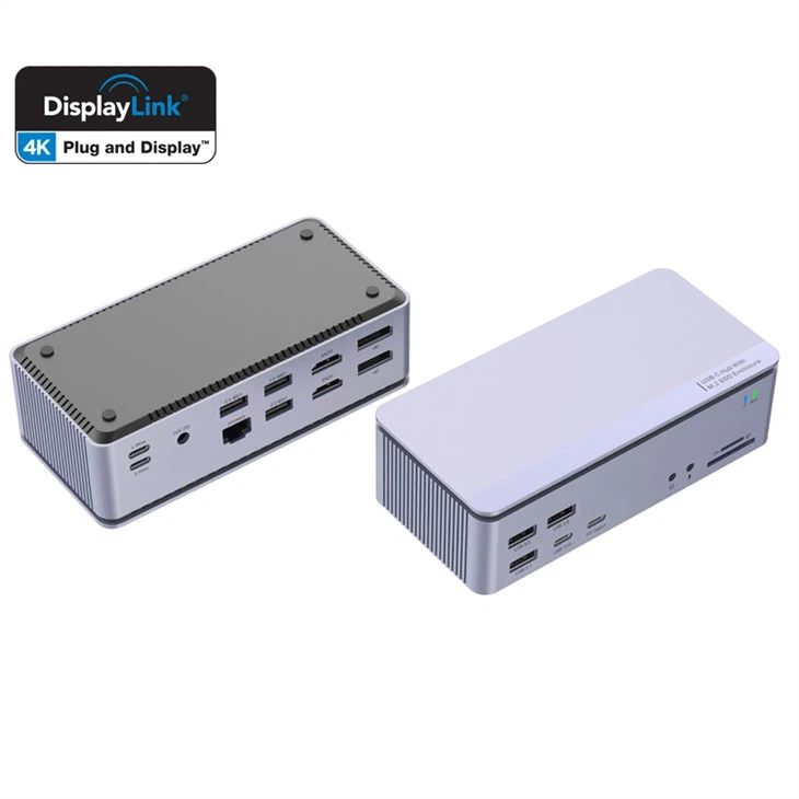 قاعدة قاعدة يو إس بي سي من ديسبلاي لينك DL6950 مقاس 19 بوصة 1 مع منفذ M.2